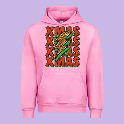 Xmas Lightning Bolt Urban Hoodie Designed By Jasminsmagicworld