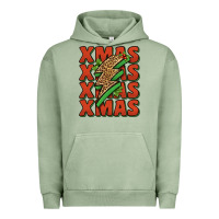 Pigment Oil Green xmas lightning bolt Urban Hoodie - Jasminsmagicworld
