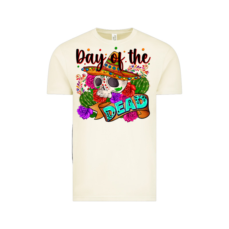 Mexican Day Of The Dead Vintage Tee by Zillion Design Studio | Teevron