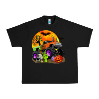 Black halloween monster truck Urban Heavy Tee - Zillion Design Studio