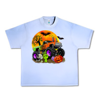 Grape Ice halloween monster truck Urban Heavy Tee - Zillion Design Studio