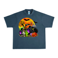 Midnight Navy halloween monster truck Urban Heavy Tee - Zillion Design Studio