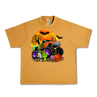 Peanut Butter halloween monster truck Urban Heavy Tee - Zillion Design Studio