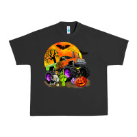 Pigment Black halloween monster truck Urban Heavy Tee - Zillion Design Studio