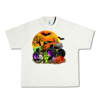 Pistachio halloween monster truck Urban Heavy Tee - Zillion Design Studio