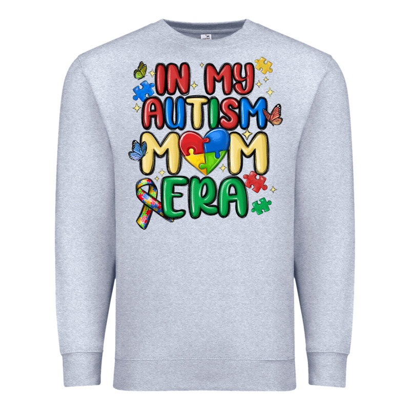 In My Autism Mom Era Premium Sweatshirt by MaliasSmallBusiness | Teevron
