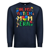 Navy in my autism mom era Premium Sweatshirt - MaliasSmallBusiness