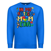 True Royal in my autism mom era Premium Sweatshirt - MaliasSmallBusiness