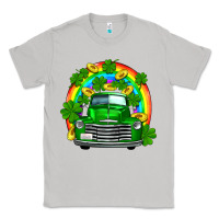 Moon Dust st patricks shamrock gold rainbow truck Classic Tee - FaDigitalArtStudio