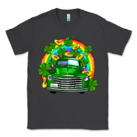 Smoke st patricks shamrock gold rainbow truck Classic Tee - FaDigitalArtStudio