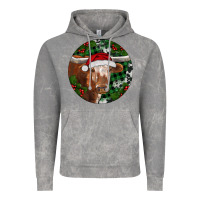 Cloud Rock Longhorn Cow Christmas Vintage Hoodie - RanaPortraitStore