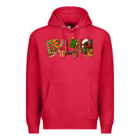 Cardinal Personalized Christmas Themed Premium Hoodie - NancyCooperArtShop