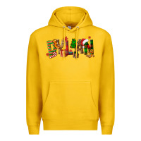 Lemon Personalized Christmas Themed Premium Hoodie - NancyCooperArtShop