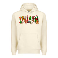 Sandshell Personalized Christmas Themed Premium Hoodie - NancyCooperArtShop