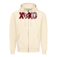 Sandshell xoxo Zipper Hoodie - JahusDesignShop