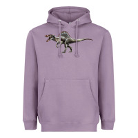 Lavender Spinosaurus Heavyweight Hoodie - LillyAllenDesigns