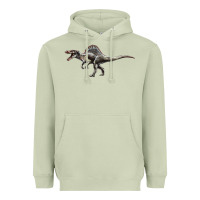 Matcha Spinosaurus Heavyweight Hoodie - LillyAllenDesigns