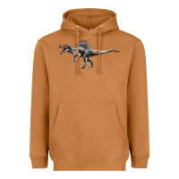 Meerkat Spinosaurus Heavyweight Hoodie - LillyAllenDesigns