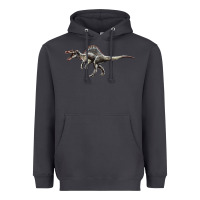 Smoke Spinosaurus Heavyweight Hoodie - LillyAllenDesigns