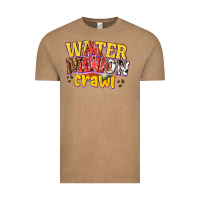 Vintage Coffee watermelon crawl Vintage Tee - texasbilliewilder