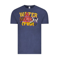 Vintage Denim watermelon crawl Vintage Tee - texasbilliewilder