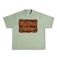 Oil Green Christmas vibes Urban Heavy Tee - RanaPortraitStore