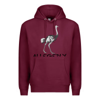 Burgundy allegedly Premium Hoodie - Bettercallsaul