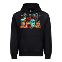 Black senior 2023 coffee cups Urban Hoodie - Jasminsmagicworld