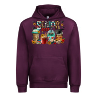 Mauve Wine senior 2023 coffee cups Urban Hoodie - Jasminsmagicworld