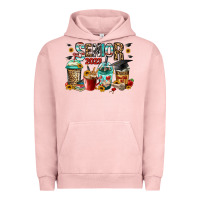 Pigment Salmon senior 2023 coffee cups Urban Hoodie - Jasminsmagicworld