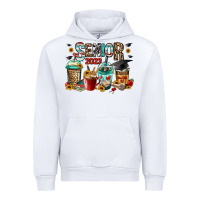 White senior 2023 coffee cups Urban Hoodie - Jasminsmagicworld
