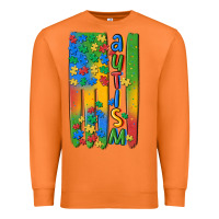 Carrot autism american flag Premium Sweatshirt - MaliasSmallBusiness