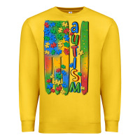 Lemon autism american flag Premium Sweatshirt - MaliasSmallBusiness