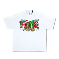 White Momo Claus Urban Heavy Tee - texasbilliewilder