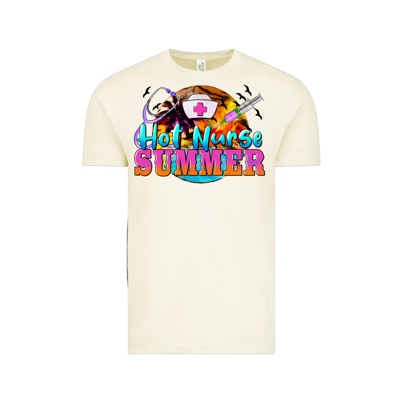 Hot Nurse Summer Vintage Tee by BarkalooDesign | Teevron