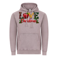 Vintage Zinc Western Christmas Love Vintage Hoodie - RanaPortraitStore