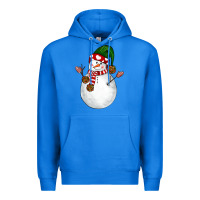 True Royal Snowman Premium Hoodie - NancyCooperArtShop