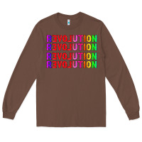 Chestnut lgbtq revolution Long Sleeve Tee - HRA Design Shop