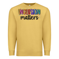 Antique Gold ınclusion matters Premium Sweatshirt - MaliasSmallBusiness