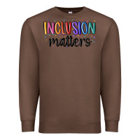 Chestnut ınclusion matters Premium Sweatshirt - MaliasSmallBusiness