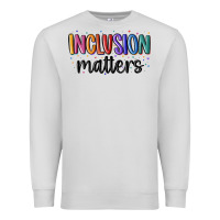 Dove Grey ınclusion matters Premium Sweatshirt - MaliasSmallBusiness