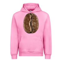 Fuchsia Pink coffee bean Urban Hoodie - BarkalooDesign