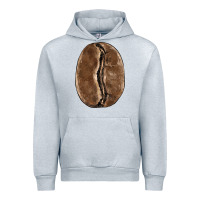 Heather Grey coffee bean Urban Hoodie - BarkalooDesign
