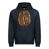Navy coffee bean Urban Hoodie - BarkalooDesign