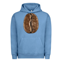 Pigment Pebble Blue coffee bean Urban Hoodie - BarkalooDesign