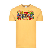Vintage Mustard madre Vintage Tee - Zillion Design Studio