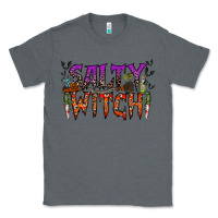 Charcoal Heather salty witch Classic Tee - RacoonDesign