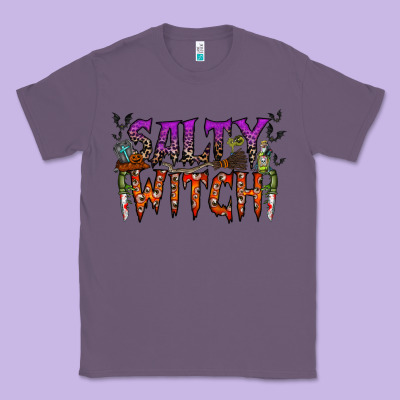 Salty Witch Classic Tee Designed By Racoondesign