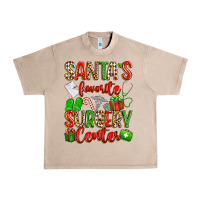 French Oak Santa's Favorite Surgery Center png sublimation de Urban Heavy Tee - texasbilliewilder