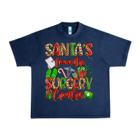 Navy Santa's Favorite Surgery Center png sublimation de Urban Heavy Tee - texasbilliewilder